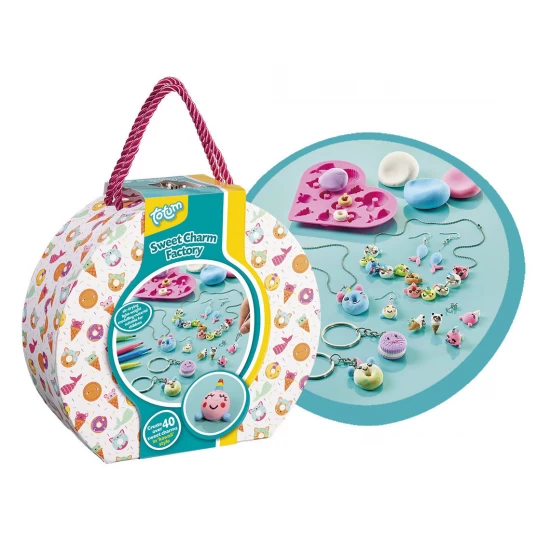 Set creativ DIY - Fabrica de accesorii dulci Set creativ DIY - Fabrica de accesorii dulci