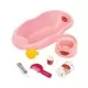 Set de baie cu accesorii pentru papusi Coralie Set de baie cu accesorii pentru papusi Coralie