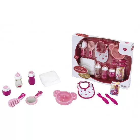 Set de ingrijire papusi Coralie Set de ingrijire papusi Coralie