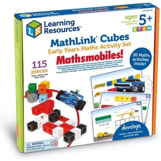 Set constructie MathLink 100 piese - Vehicule Set constructie MathLink 100 piese - Vehicule