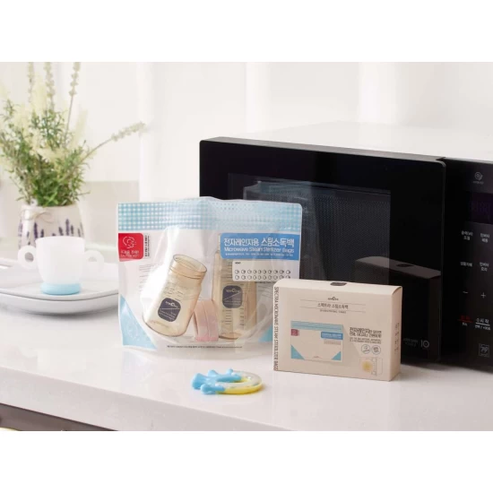 Set pungi pentru sterilizare la microunde (5 buc.) Set pungi pentru sterilizare la microunde (5 buc.)