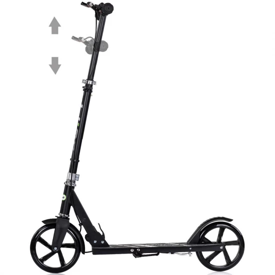 Trotineta copii Chipolino Swift Black, pliabila, +8 ani