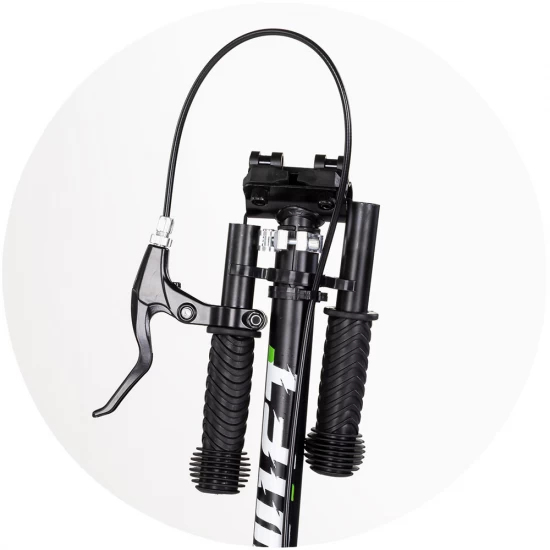 Trotineta copii Chipolino Swift Black, pliabila, +8 ani