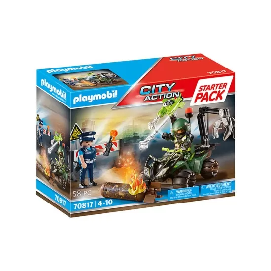 Playmobil City Action - Vehicul special pentru bombe Playmobil City Action - Vehicul special pentru bombe