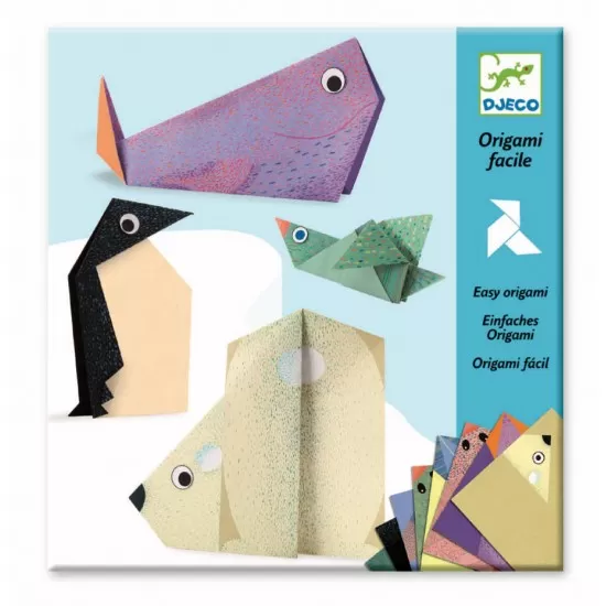 Origami animale polare Djeco Origami animale polare Djeco