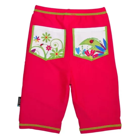 Pantaloni Flowers marime 110-116 protectie UV Swimpy Pantaloni Flowers marime 110-116 protectie UV Swimpy