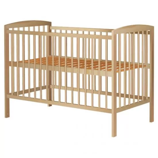 Patut copii din lemn Hubners Anzel 120x60 cm Natur Patut copii din lemn Hubners Anzel 120x60 cm Natur