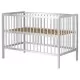 Patut copii din lemn Hubners Dominic 120x60 cm Alb Patut copii din lemn Hubners Dominic 120x60 cm Alb