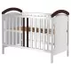 Patut copii din lemn Hubners Hansell 120x60 cm Alb-Venghe