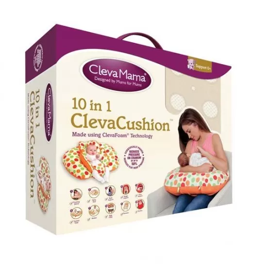 Perna multifunctionala 10 in 1 crem Clevamama Perna multifunctionala 10 in 1 crem Clevamama