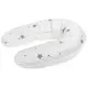 Perna pentru gravide si alaptare Grey Stars Perna pentru gravide si alaptare Grey Stars