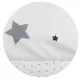 Perna pentru gravide si alaptare Grey Stars Perna pentru gravide si alaptare Grey Stars