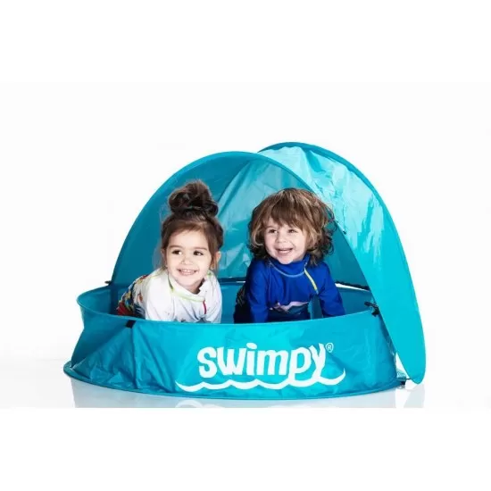 Piscina pentru bebelusi cu acoperis si protectie UPF50+ Swimpy Piscina pentru bebelusi cu acoperis si protectie UPF50+ Swimpy