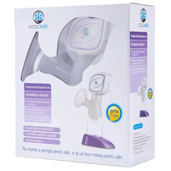 Pompa de san electrica portabila Kidscare KC101 Pompa de san electrica portabila Kidscare KC101