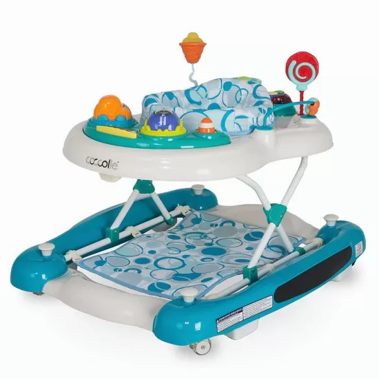 Premergator cu balansoar Coccolle Inizio Albastru Premergator cu balansoar Coccolle Inizio Albastru
