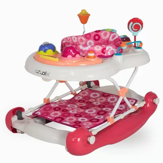 Premergator cu balansoar Coccolle Inizio Roz Premergator cu balansoar Coccolle Inizio Roz