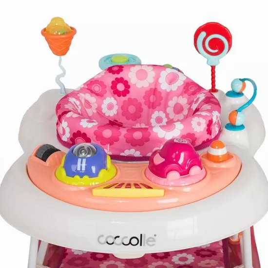 Premergator cu balansoar Coccolle Inizio Roz Premergator cu balansoar Coccolle Inizio Roz