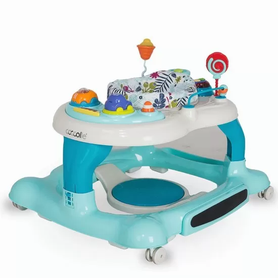 Premergator cu centru de activitati Coccolle Arlo Albastru Premergator cu centru de activitati Coccolle Arlo Albastru