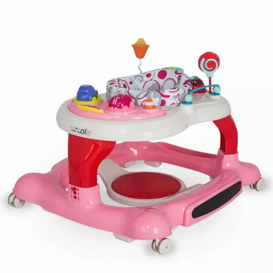 Premergator cu centru de activitati Coccolle Arlo Roz Premergator cu centru de activitati Coccolle Arlo Roz