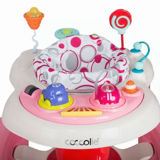 Premergator cu centru de activitati Coccolle Arlo Roz Premergator cu centru de activitati Coccolle Arlo Roz