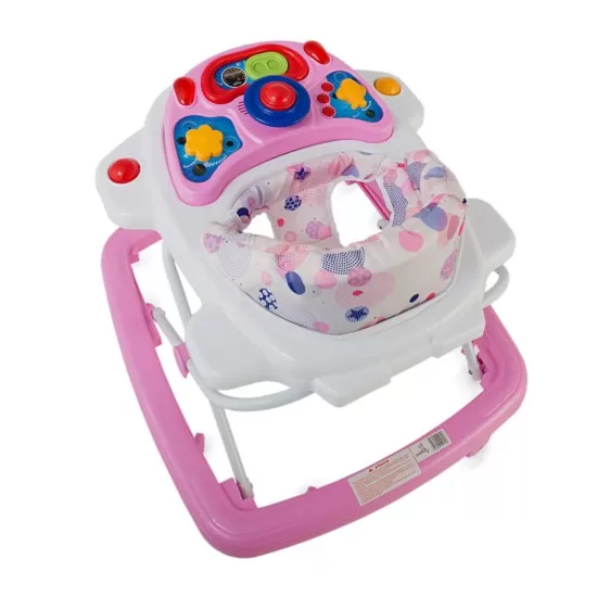 Premergator Coccolle Easy cu jucarie muzicala - Roz Premergator Coccolle Easy cu jucarie muzicala - Roz
