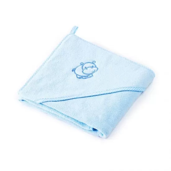 Prosop cu gluga Sensilllo Hippo 80x80 cm Blue Prosop cu gluga Sensilllo Hippo 80x80 cm Blue