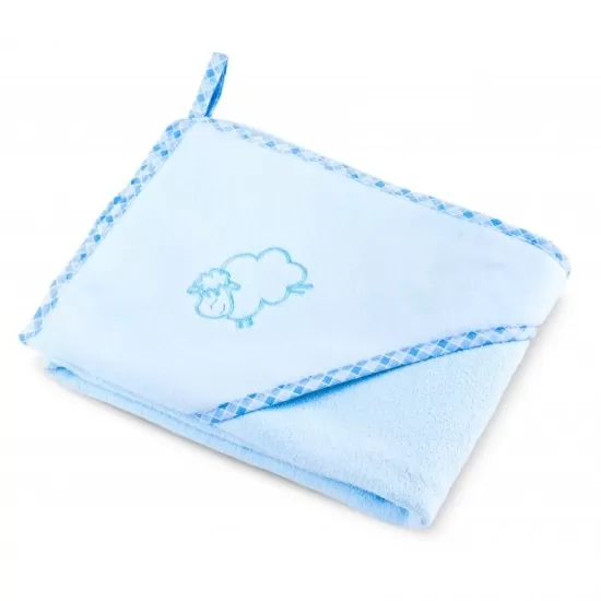 Prosop cu gluga Sheep 80x80 cm Blue Prosop cu gluga Sheep 80x80 cm Blue
