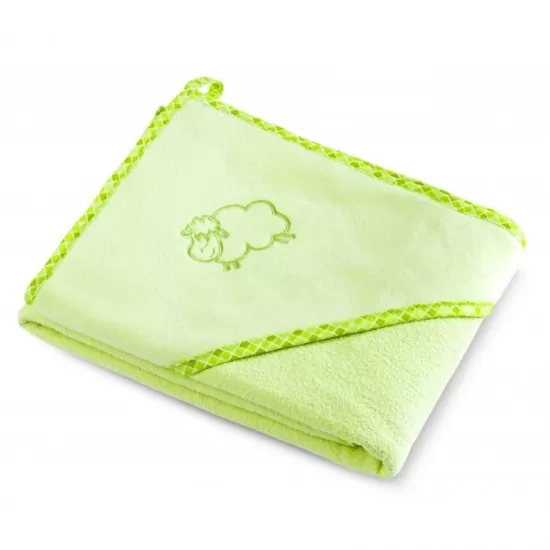 Prosop cu gluga Sheep 80x80 cm Green Prosop cu gluga Sheep 80x80 cm Green