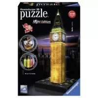 PUZZLE 3D BIG BEN, EDITIE LUMINOASA, 216 PIESE