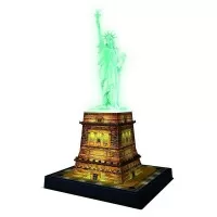 PUZZLE 3D LUMINOS STATUIA LIBERTATII, 108 PIESE