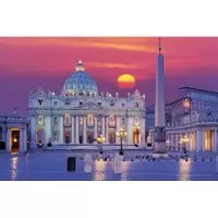 PUZZLE CATEDRALA SFANTUL PETRU - ROMA, 3000 PIESE