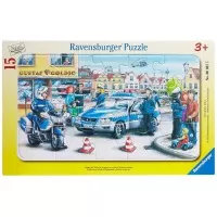 PUZZLE DEPARTAMENTUL POLITIEI, 15 PIESE