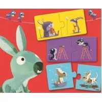 Puzzle duo Djeco Antonime