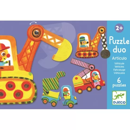Puzzle duo mobil vehicule Puzzle duo mobil vehicule