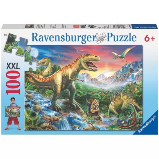 PUZZLE EPOCA DINOZAURILOR, 100 PIESE PUZZLE EPOCA DINOZAURILOR, 100 PIESE