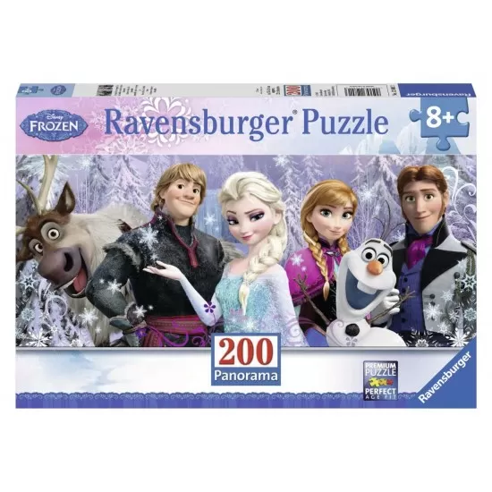 PUZZLE FROZEN PANORAMA INGHETATA, 200 PIESE PUZZLE FROZEN PANORAMA INGHETATA, 200 PIESE