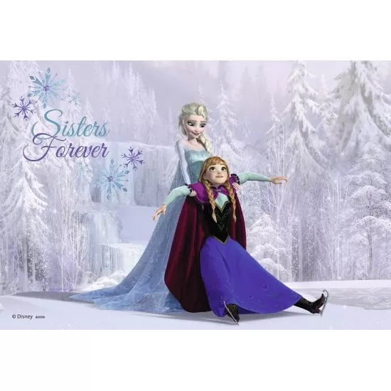 Puzzle Frozen surori pentru totdeauna, 2x24 piese Puzzle Frozen surori pentru totdeauna, 2x24 piese