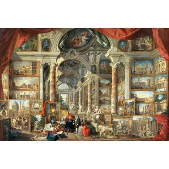 Puzzle Giovani Paolo Panini - Roma Moderna, 5000 Piese Puzzle Giovani Paolo Panini - Roma Moderna, 5000 Piese