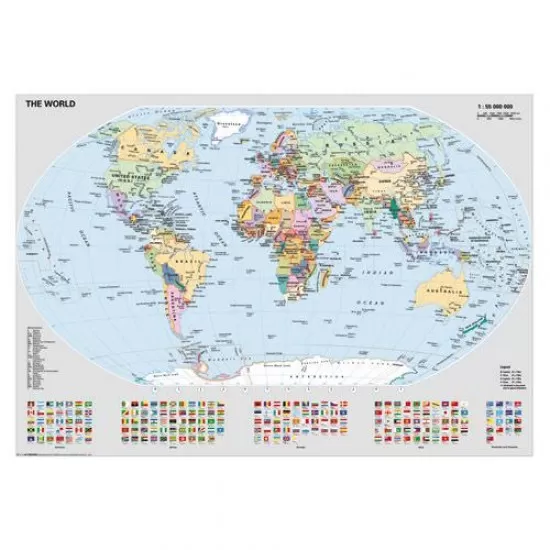 PUZZLE HARTA POLITICA A LUMII, 1000 PIESE PUZZLE HARTA POLITICA A LUMII, 1000 PIESE