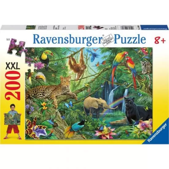 PUZZLE JUNGLA, 200 PIESE PUZZLE JUNGLA, 200 PIESE