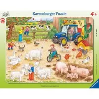 PUZZLE LA FERMA CEA MARE, 40 PIESE