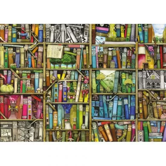 PUZZLE LIBRARIA BIZARA, 1000 PIESE PUZZLE LIBRARIA BIZARA, 1000 PIESE