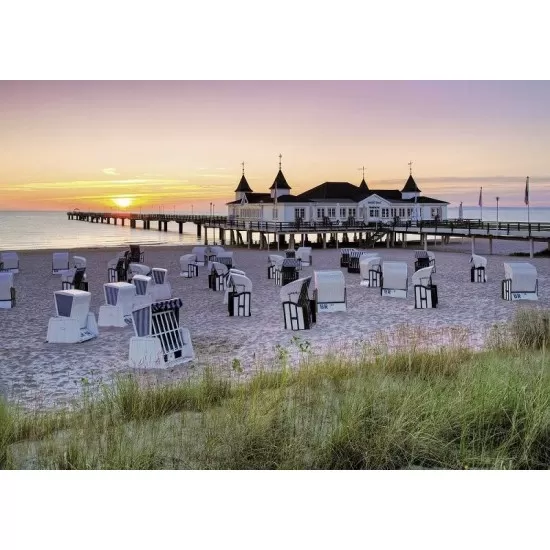 Puzzle MAREA BALTICA AHLBECK, USEDOM 1000 piese Puzzle MAREA BALTICA AHLBECK, USEDOM 1000 piese