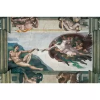 PUZZLE MICHELANGELO - CREAREA LUI ADAM, 5000 PIESE