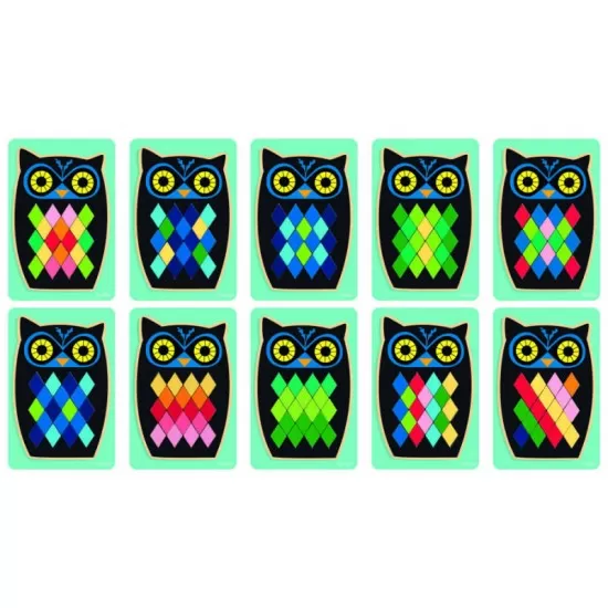 Puzzle mozaic Bufnita