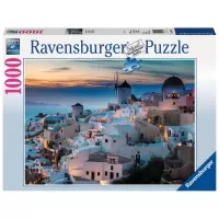 Puzzle Noaptea in Santorini 1000 Piese