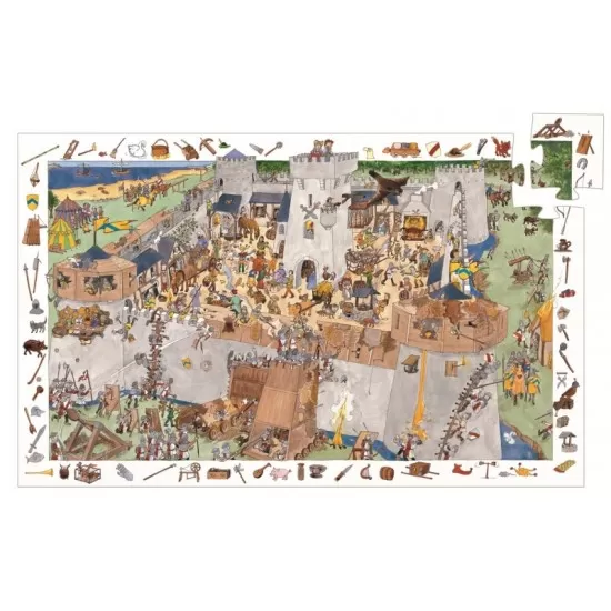 Puzzle observatie Djeco Fortareata