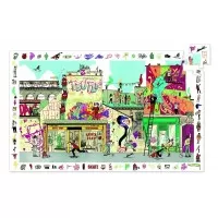 Puzzle observatie Djeco Street art