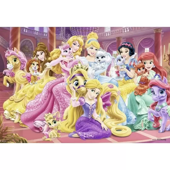 Puzzle Palatul Animalelor 2x24 piese Puzzle Palatul Animalelor 2x24 piese