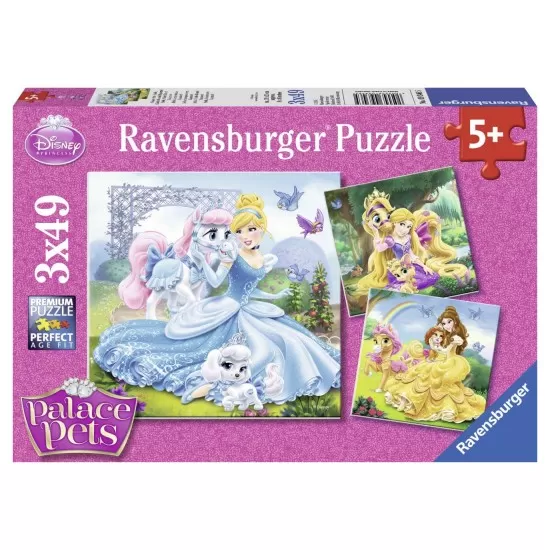 PUZZLE PALACE PETS 3x49p PUZZLE PALACE PETS 3x49p